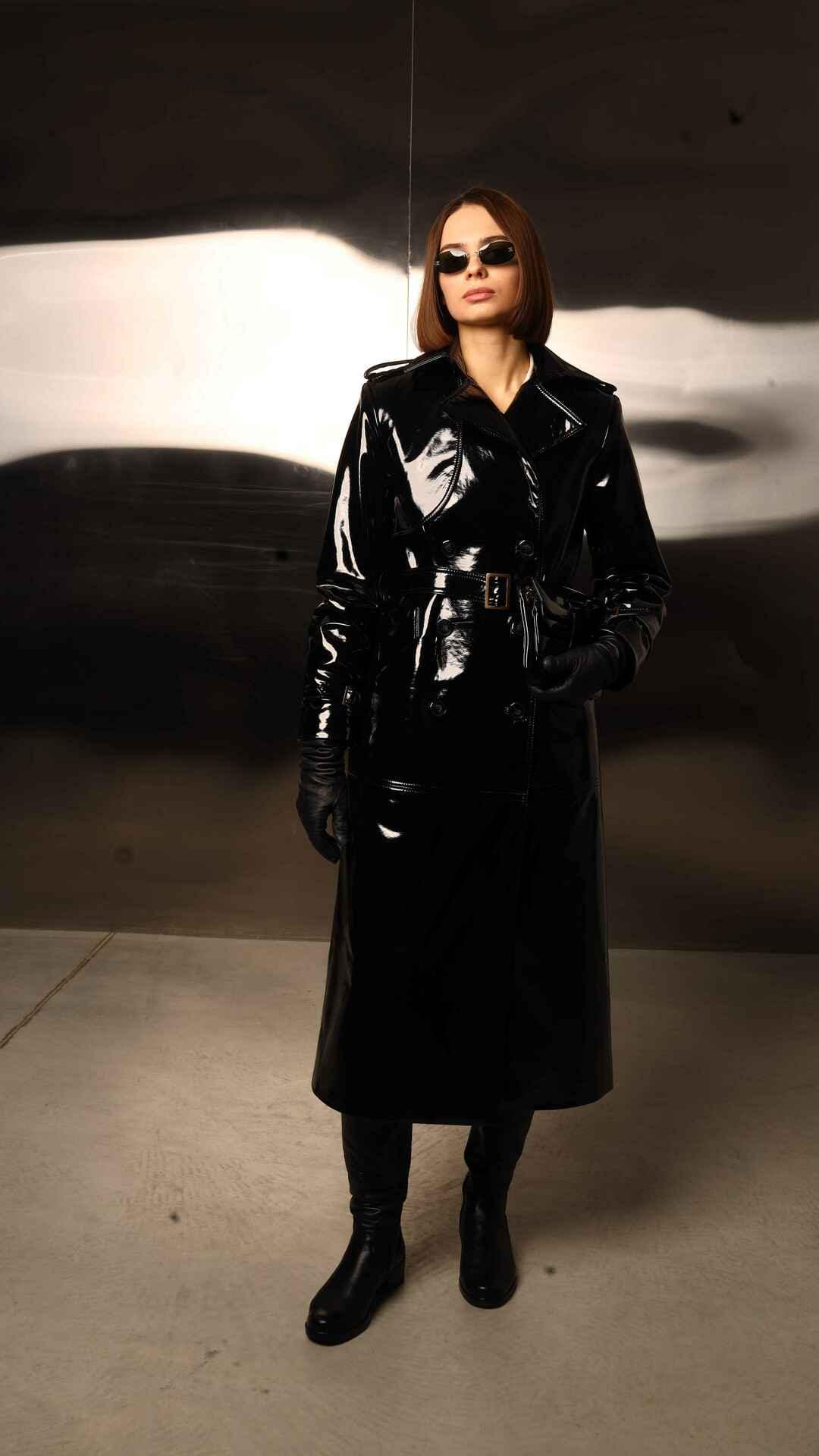 【新品未使用】_ J.L-A.L_ APERTURE TRENCH BLACK _J.L-A.L_】APERTURE TRENCH - BLACK