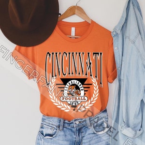 Cincinnati Football Shirt, Cincinnati Sports Merchandise, Cincinnati Fan Gear, Sports Apparel, Cincinnati Ohio T-Shirt, Football Graphic Tee