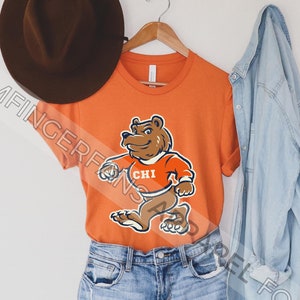 Chicago Retro Mascot Football Shirt, Chi Football, Chicago Football Fan, Chicago Illinois, Womens Chicago Apparel, Vintage Chicago