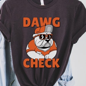 Dawg Check Shirt, Cleveland Football Tshirt, Cle Football, Brownies, Cleveland Sports Fan, 216, Sunday Football, Cleveland Game Day