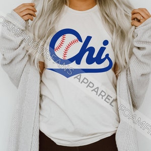 Chicago Baseball Shirt, Chi Baseball TShirt, Chicago Baseball Fan Shirt, Wrigley Field, Chicago Apparel