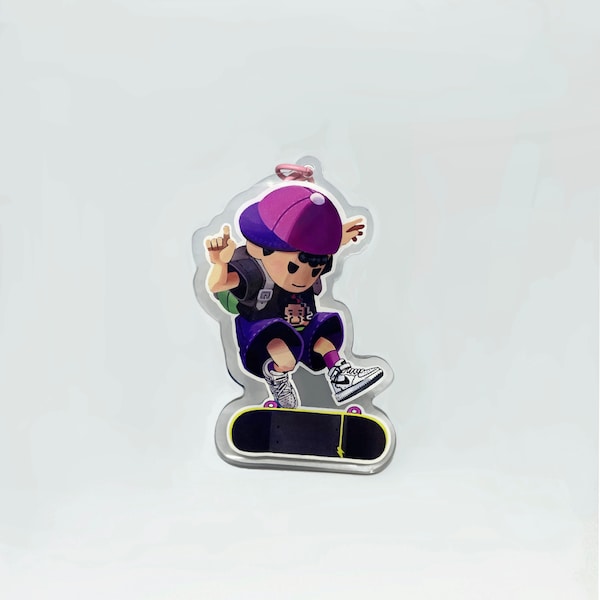 Earthbound Ness Acrylic Charms: Cooler Ness