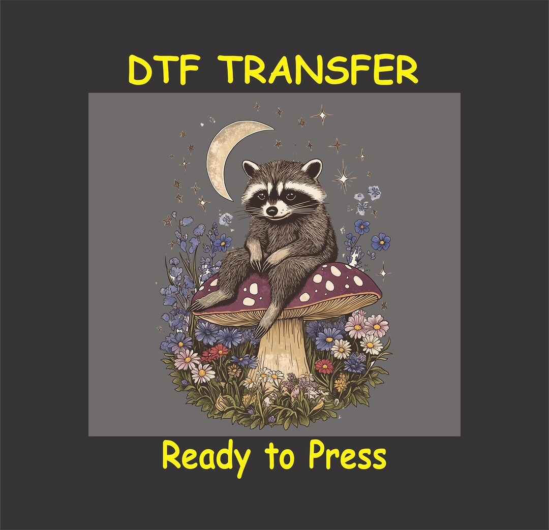 Boho Hippie DTF Transfer Iron on Heat Transfer - Ready to Press ...