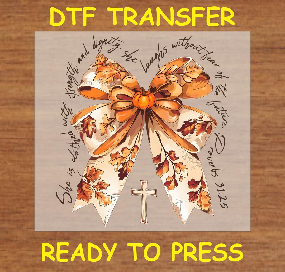 Thanksgiving DTF Transfer Iron on Heat Transfer - Ready to Press Hot ...