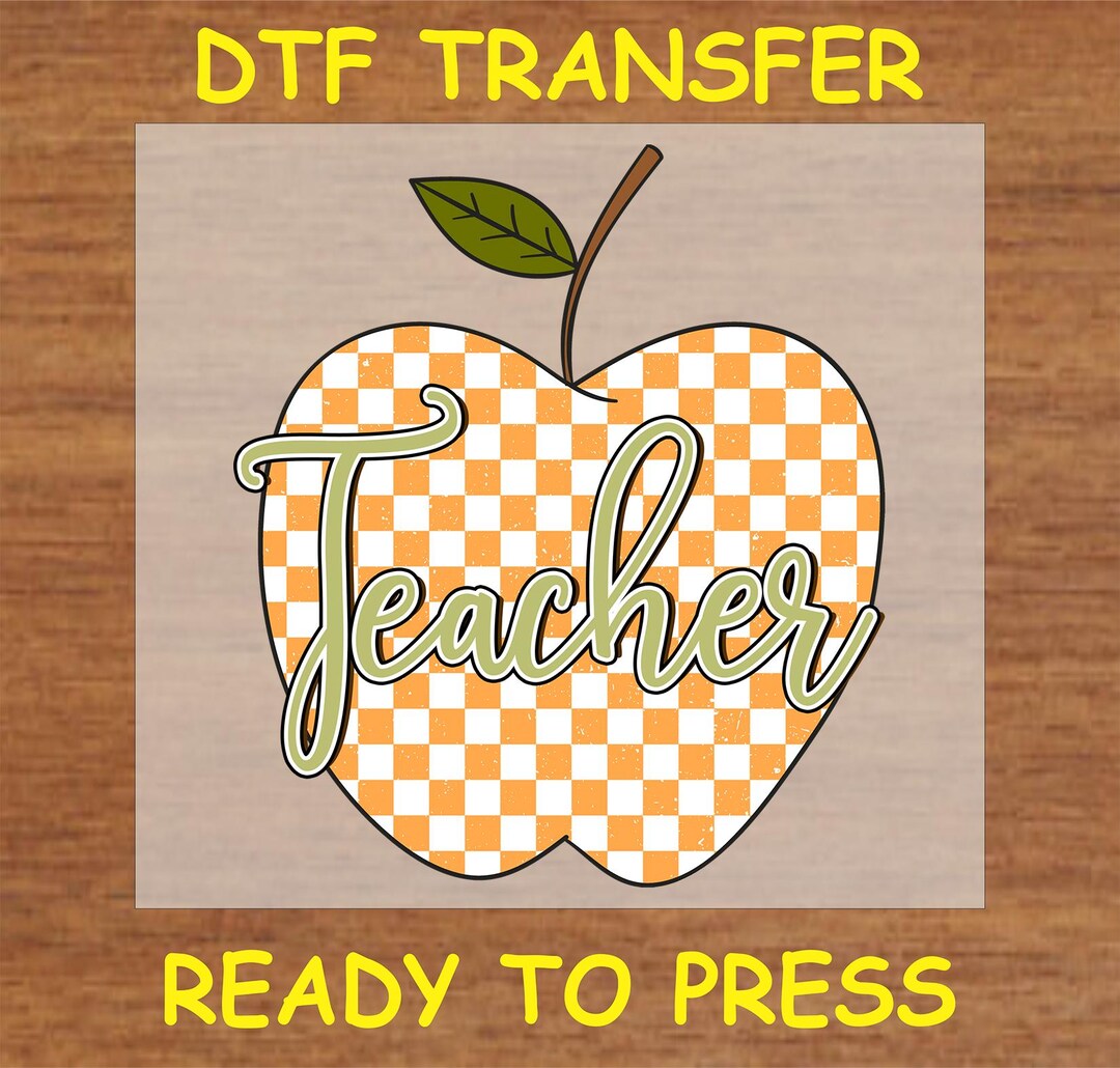 Fall DTF Transfer Iron on Heat Transfer - Ready to Press Hot Peel ...