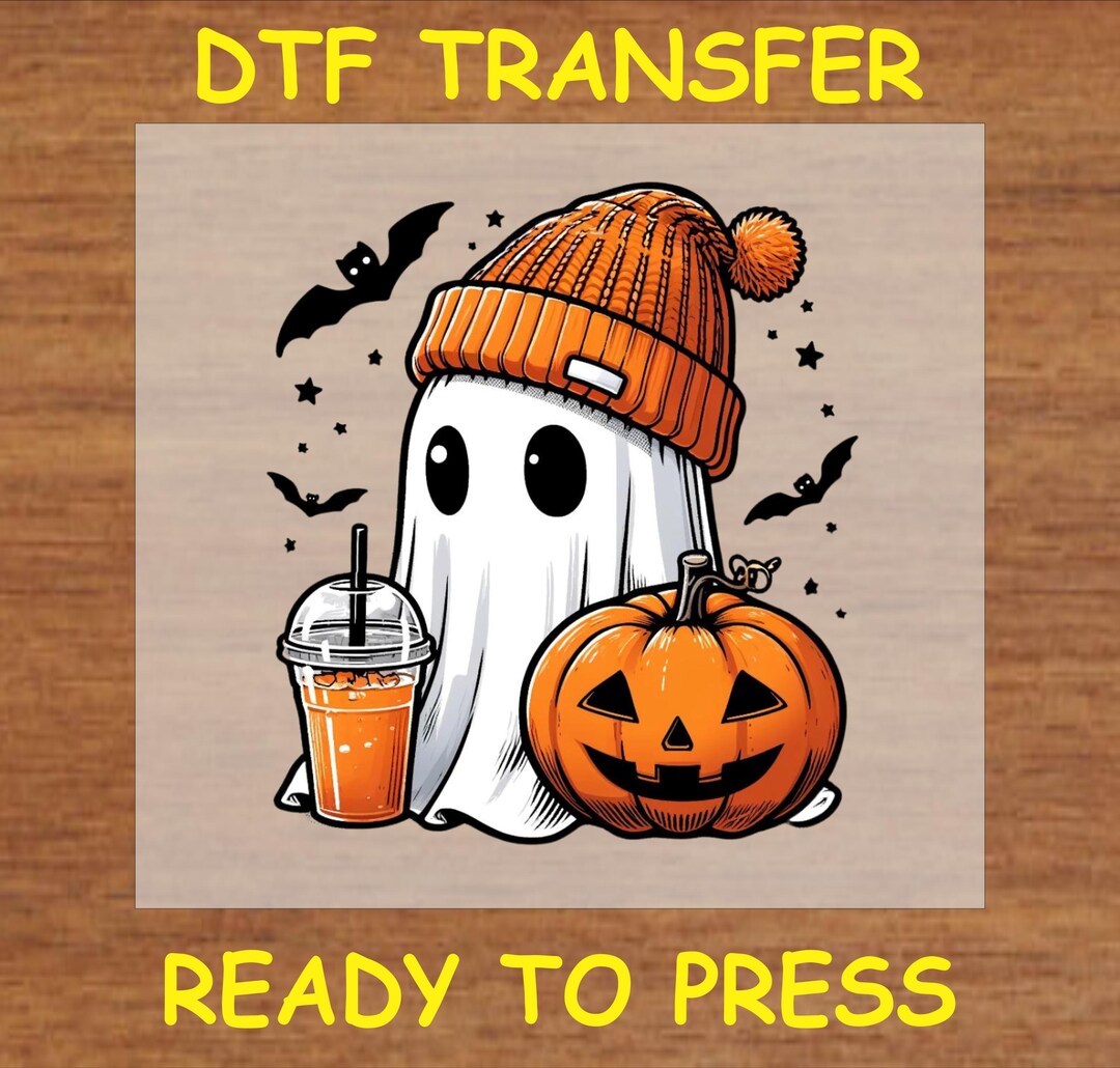 Fall DTF Transfer Iron on Heat Transfer - Ready to Press Hot Peel, Cozy ...
