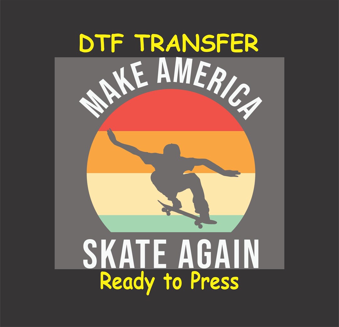 Retro 80s & 90s DTF Transfer Iron on Heat Transfer - Ready to Press ...
