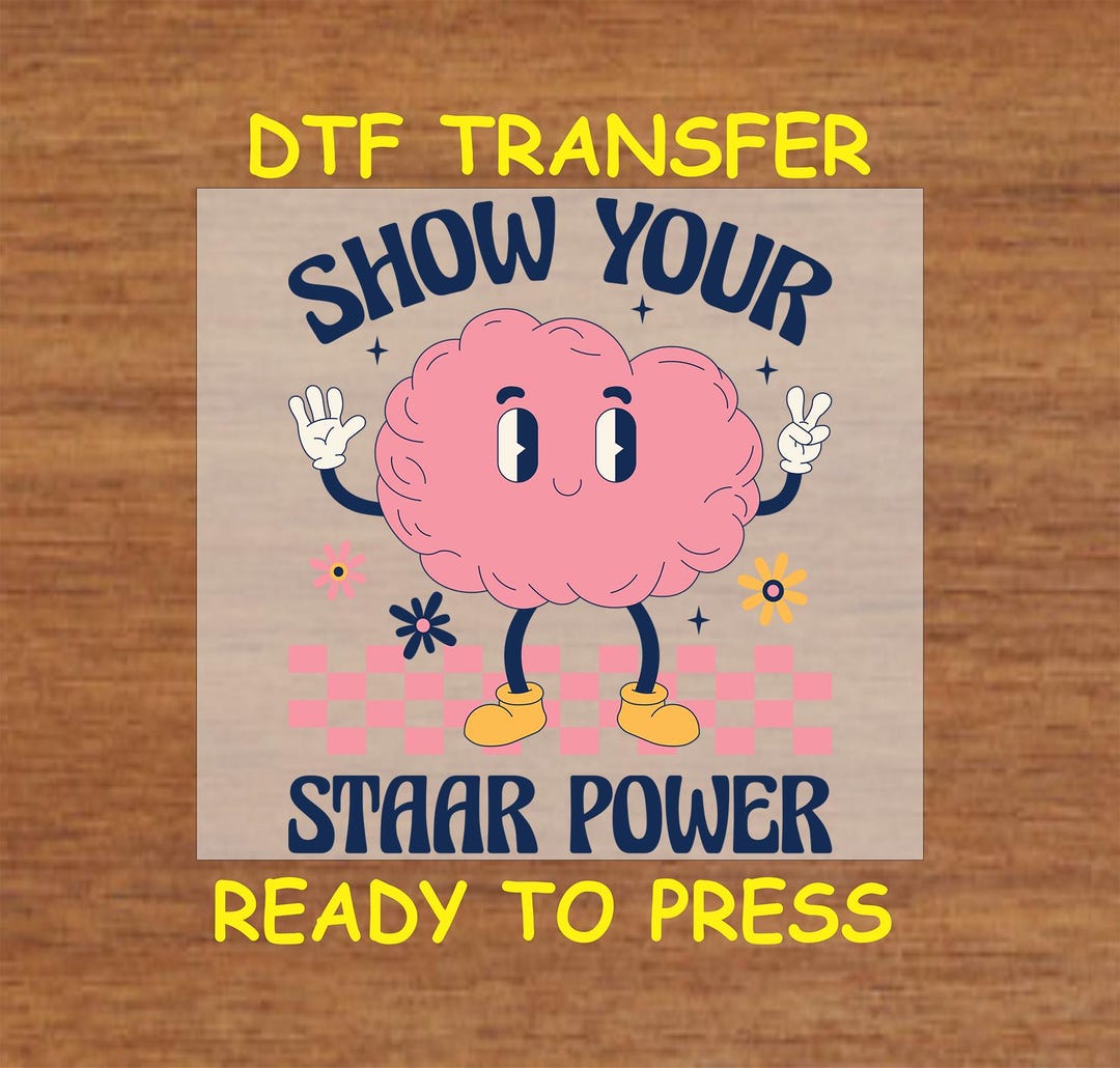 Testing DTF Transfer Iron on Heat Transfer - Ready to Press, Show Your ...
