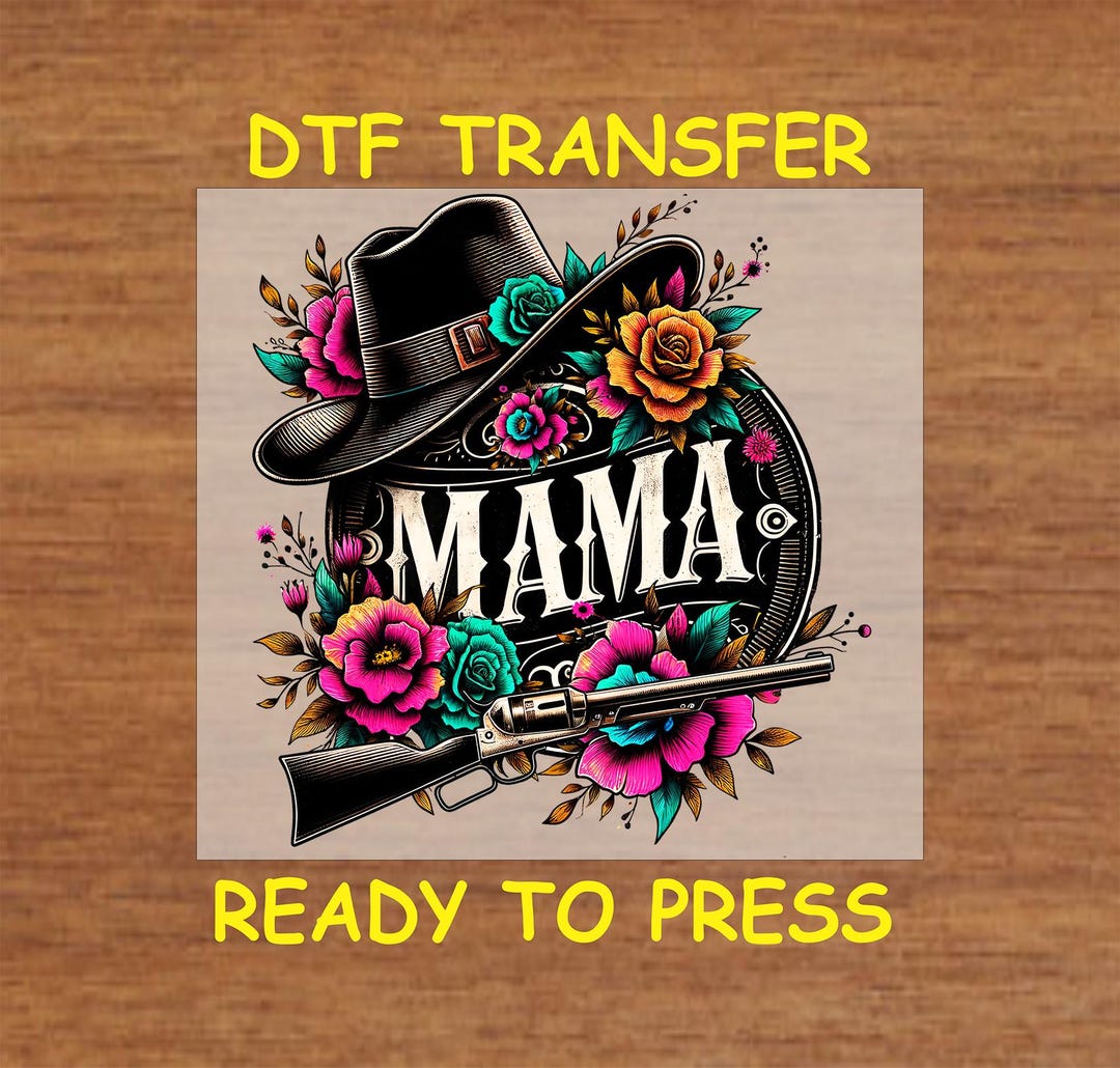Mother's Day DTF Transfer Iron on Heat Transfer - Ready to Press ...