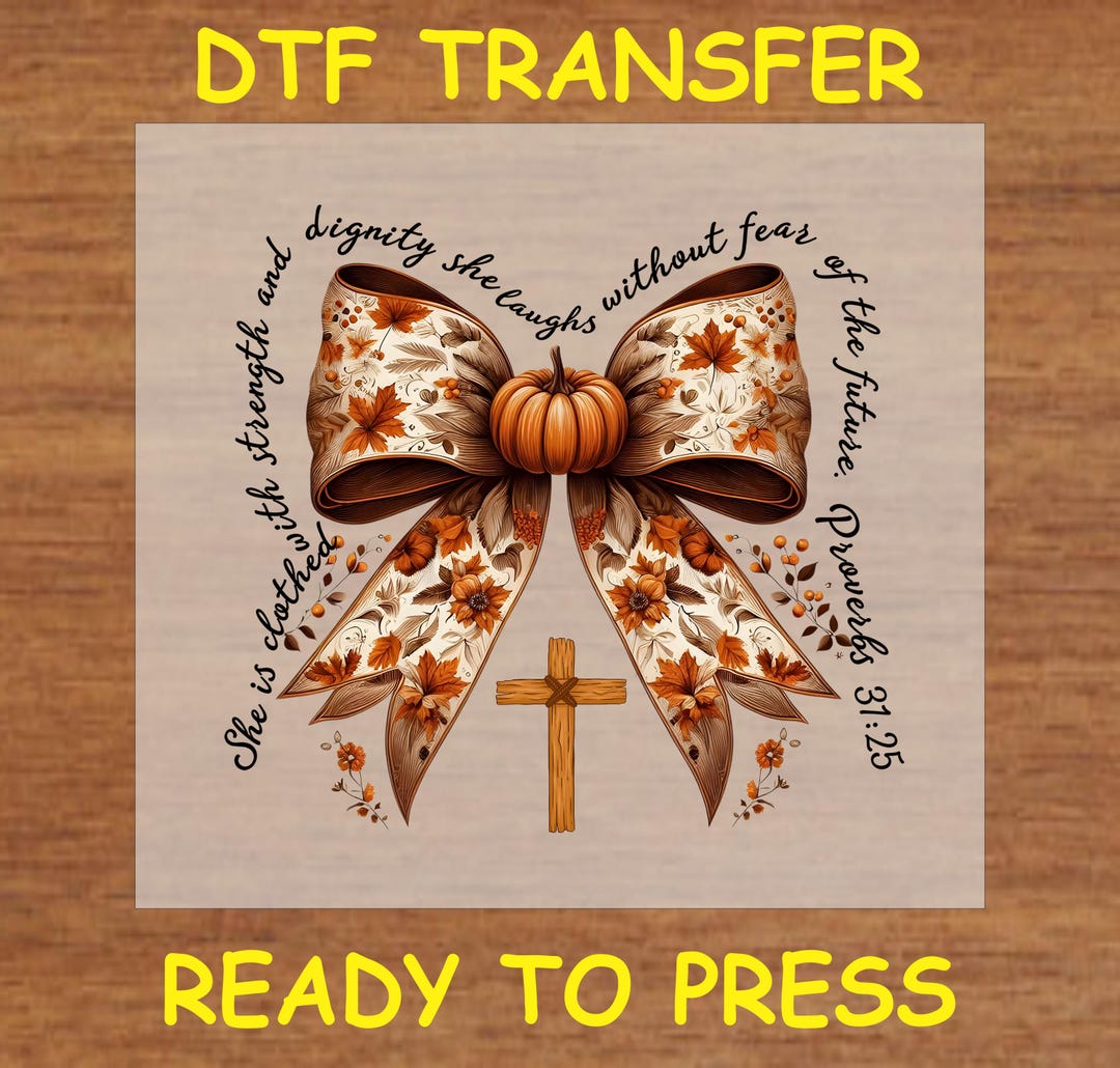 Thanksgiving DTF Transfer Iron on Heat Transfer - Ready to Press Hot ...