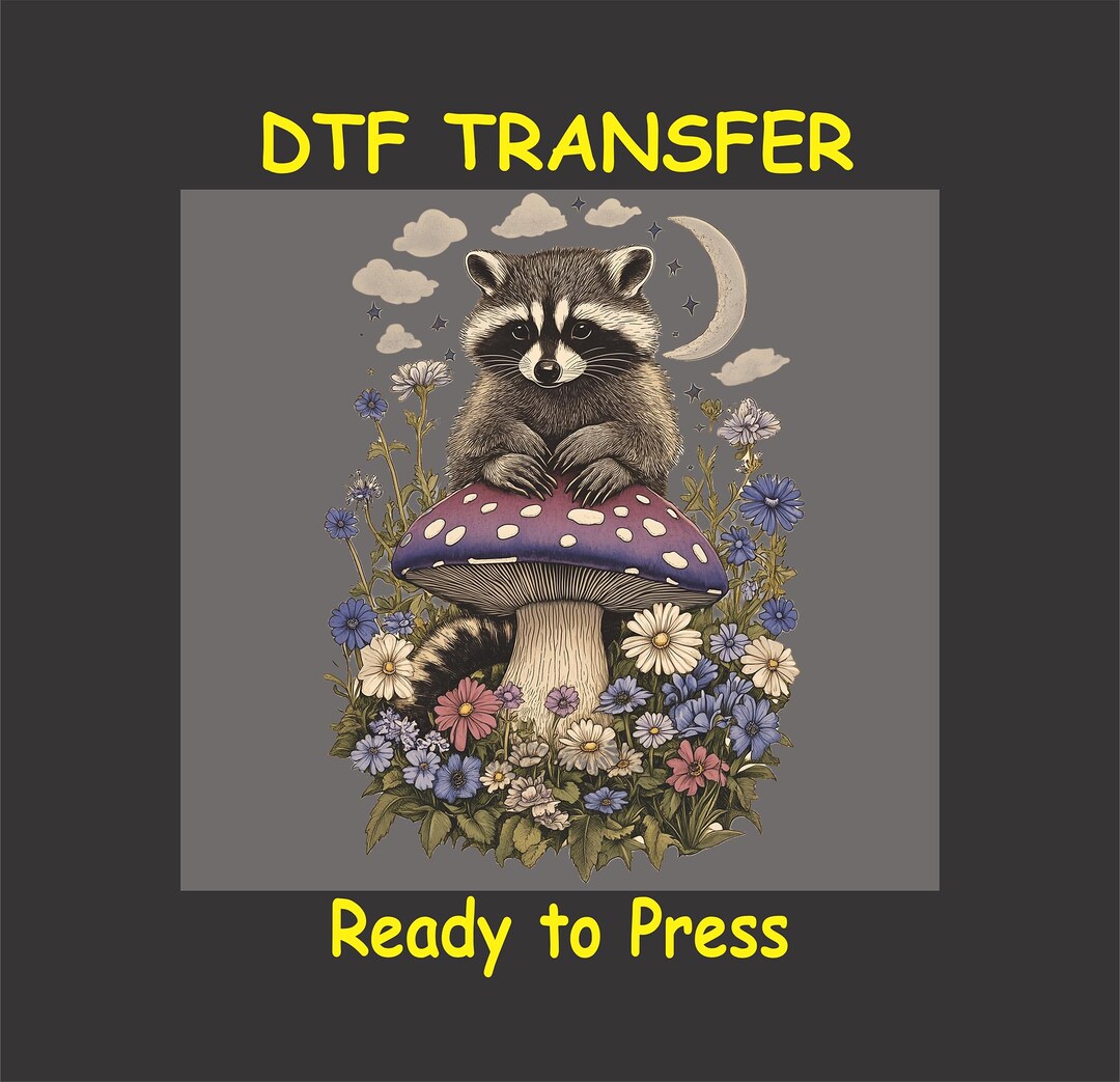 Boho Hippie DTF Transfer Iron on Heat Transfer - Ready to Press ...