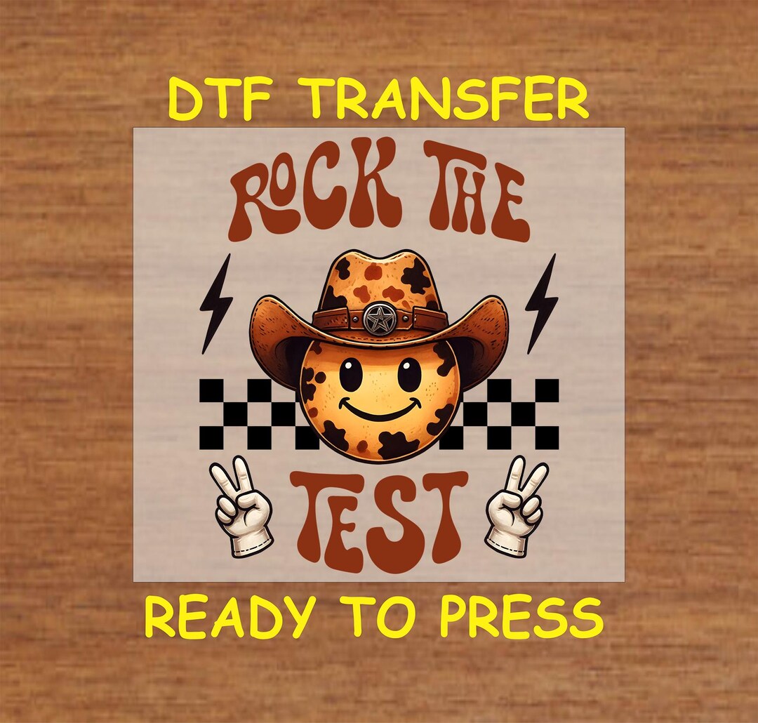 Testing DTF Transfer Iron on Heat Transfer - Ready to Press, Testing ...