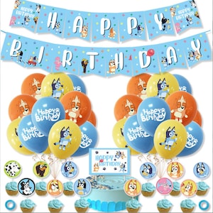 BLUEY  Themed Party Supplies For all parties; Cups, plates and more