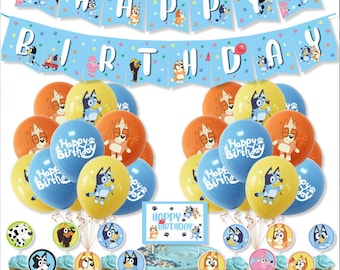 BLUEY  Themed Party Supplies For all parties; Cups, plates and more