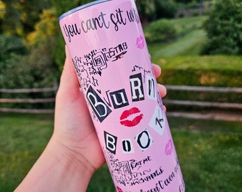 Burn Book 20 oz Tumbler Mean Girls