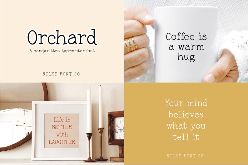 Farmhouse Font Bundle - Rustic Fonts, Fonts With Tails for Cricut ...