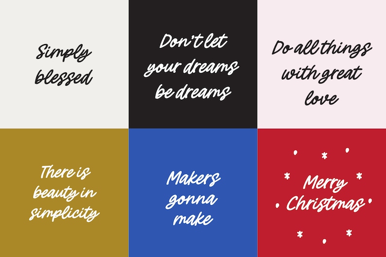 Bailey Font - Bold Script Font, Cricut Font, Thick Cursive Font, Cute ...