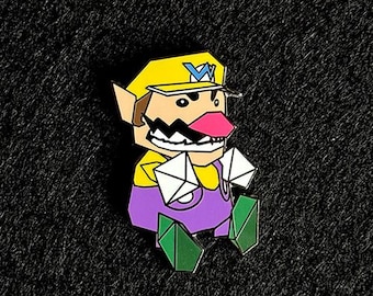 Spilla smaltata Wario Doll Mario Party