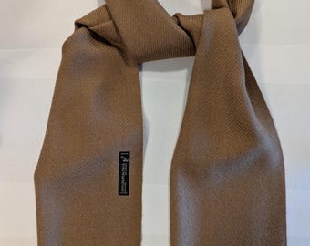 100% Baby Alpaca Scarf imported from Peru (Camel color)