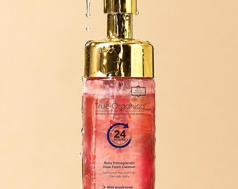 Detergente viso schiumogeno illuminante con spazzola morbida / Pulizia profonda + idratazione / Essenziale per la cura quotidiana della pelle / Schiuma illuminante e schiumogena / per tutti i tipi di pelle