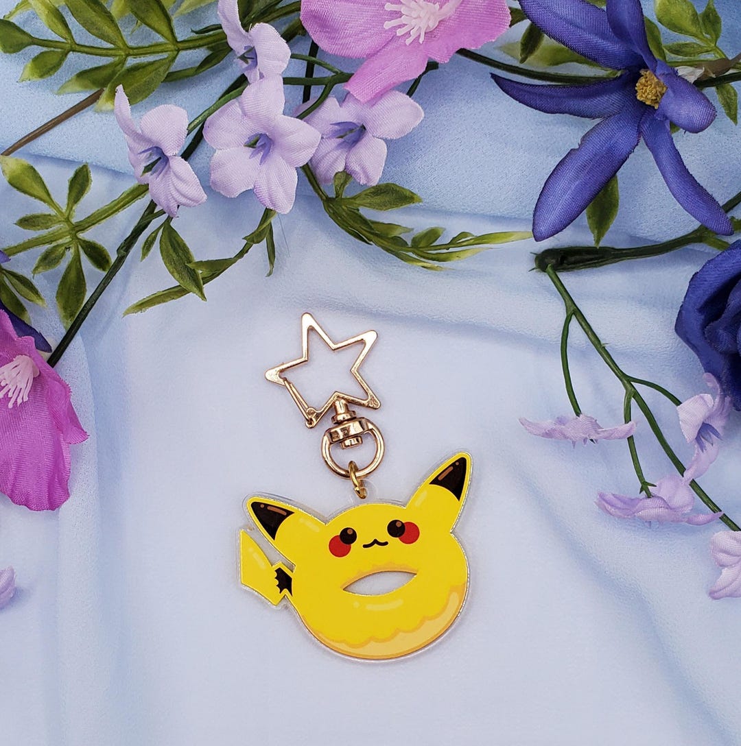 Doughnut-chu Keychain - Etsy
