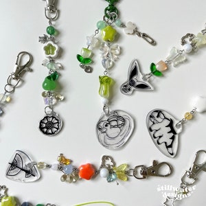 The Elements Keychains - cute, keychains, phone charms