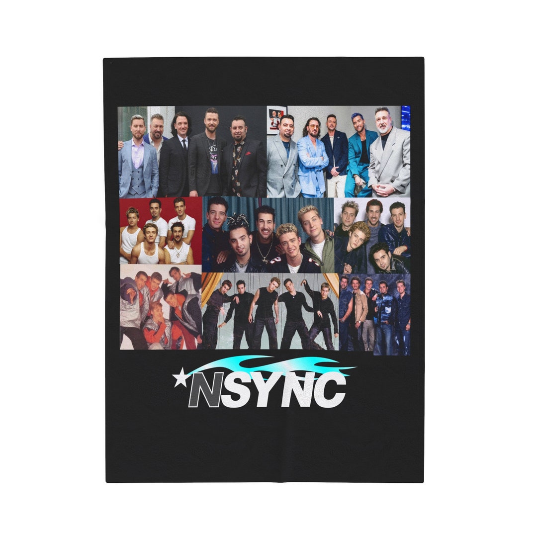 NSYNC Fan Velveteen Plush Blanket Etsy