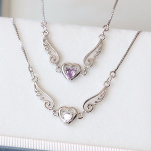 Cute Simple Dream Crystal Silver Little Devil Pendant Temperament Necklace, Fashion Necklaces