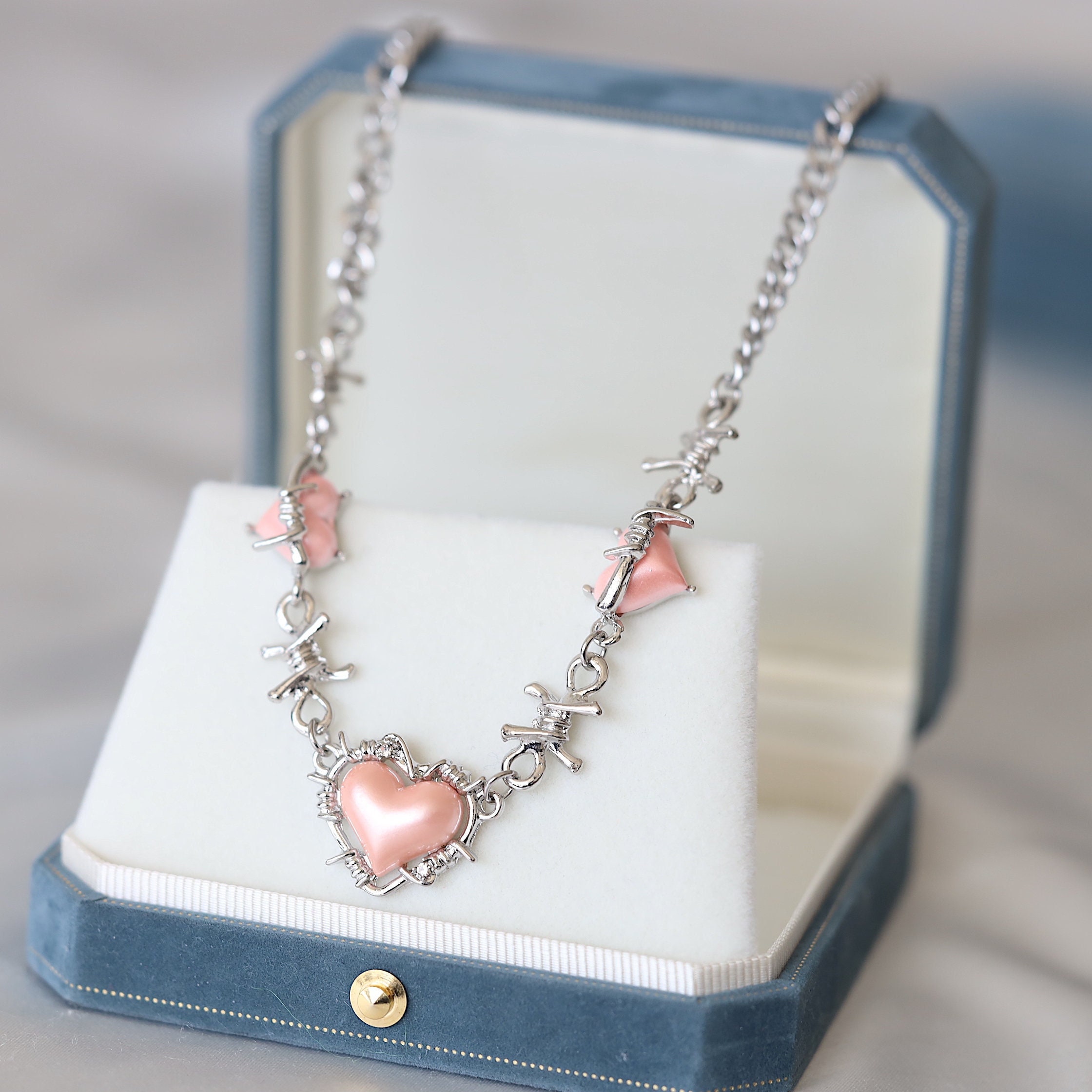 Pink Magic Heart Necklace (M) – SP Inc.