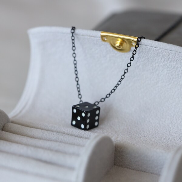 Dice Necklace Etsy