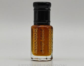 Artisinal Arabian Perfume Oils like Mukhallat Or Majmua Style Attar Fragrances including Oud, Musk, Amber, Rose Scents