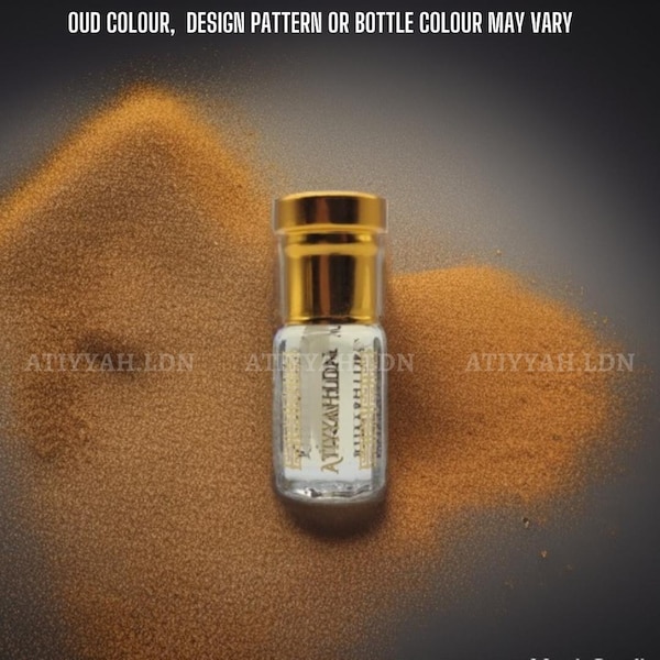 Golden Musk Oud - Premium Perfume Oil / Alcohol Free Fragrance Attar / Musk / Oud / Concentrated High Quality Arabian Perfume*