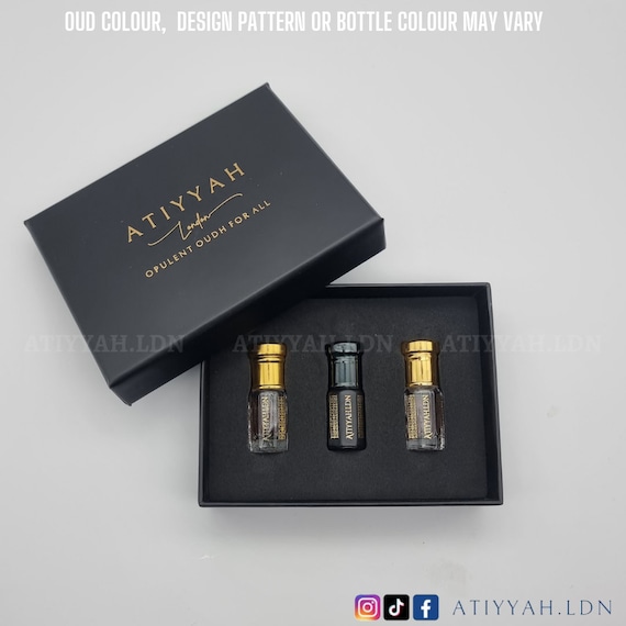 Premium Perfume Gift Box Set  / Musk / Oud / Attar Fragrances Oil (Unisex)