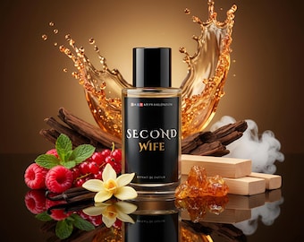 Second Wife Extrait De Parfum: Red Berries, Lily and Vanilla - Premium Perfume Oil Base a and Highly Concentrated Fragrance