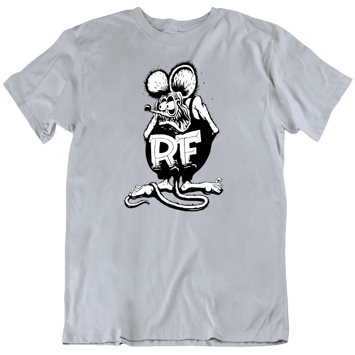 Discover Rat Fink Black And White T Shirt