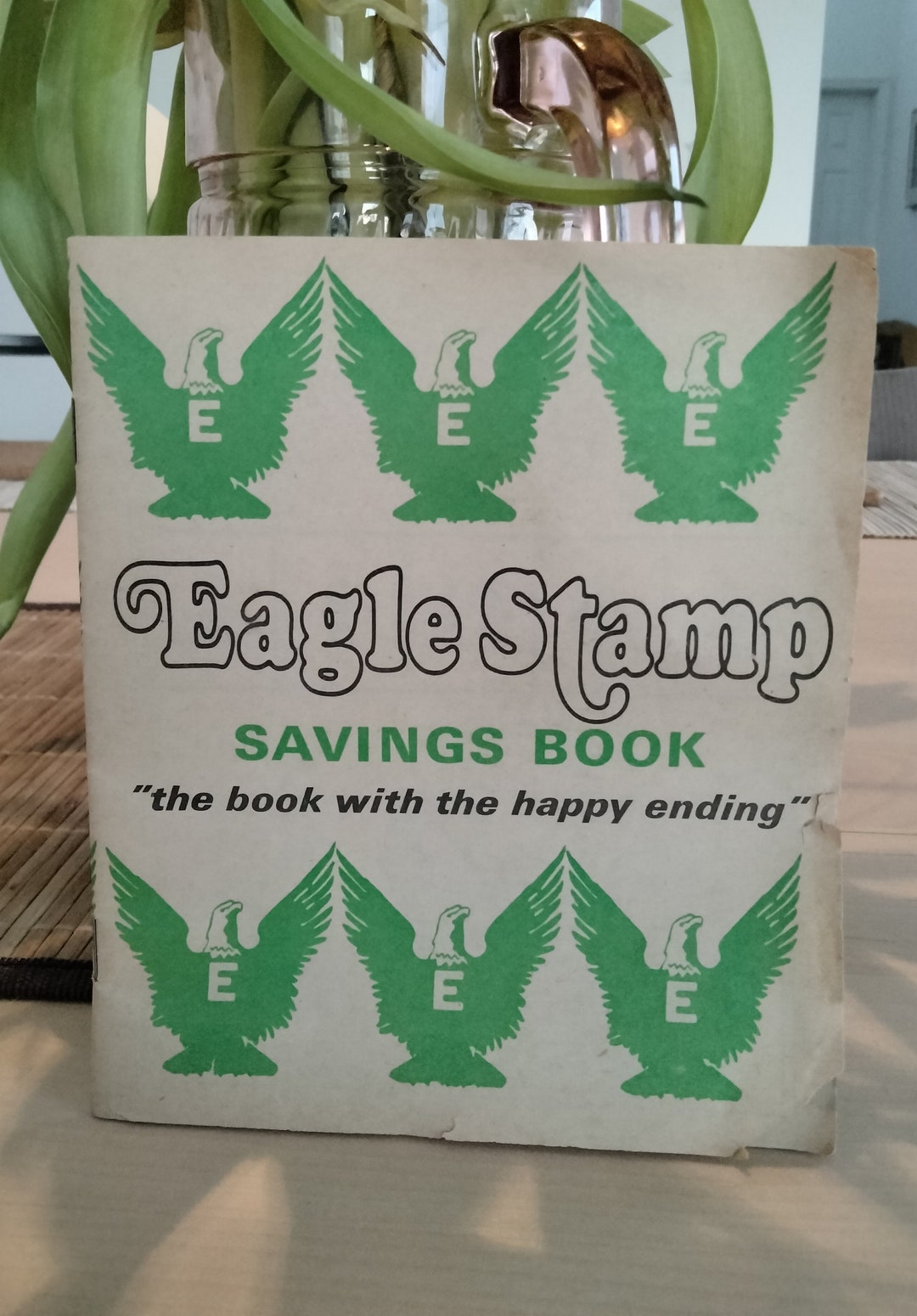 Vintage 1969 Eagle Stamp Savings Book Unused Etsy