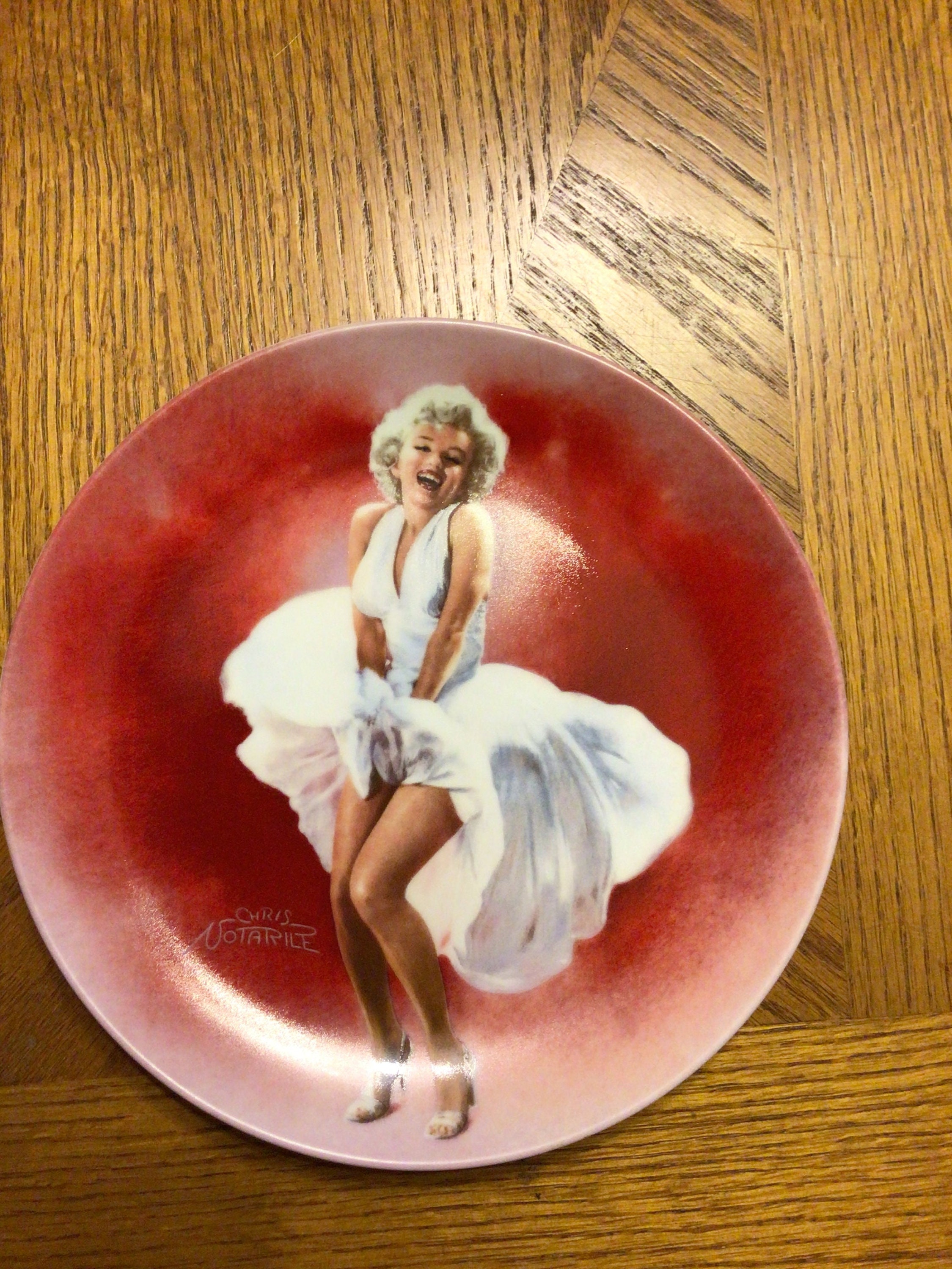 マリリン・モンロー・コレクションのコレクターズプレート - 「七年目