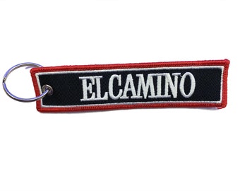 El Camino Embroidered Key Chain