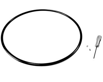 Ultra Petite 4 mm mattsvart låsbart evighetshalsband, icke-böjt daghalsband i rostfritt stål, diskret underhalsband för användning dygnet runt