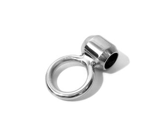 Slide Over Removable Ring for 6mm and 8mm Collars  (Polished Stainless Steel)