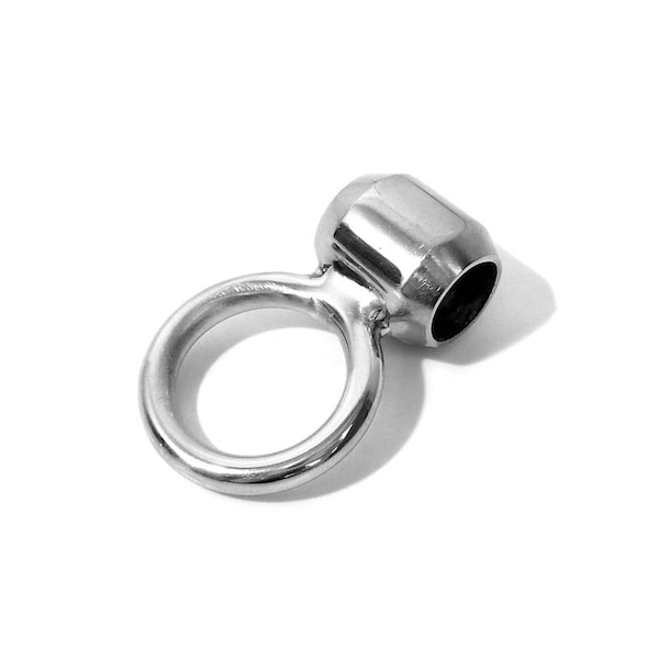 Slide Over Removable Ring for 6mm and 8mm Collars  (Polished Stainless Steel)