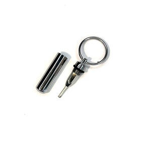 Master Key w / versteckte Fläschchen Schlüsselanhänger, perfektes Accessoire für einen Schlüsselhalter (6 mm & 8 mm erhältlich).