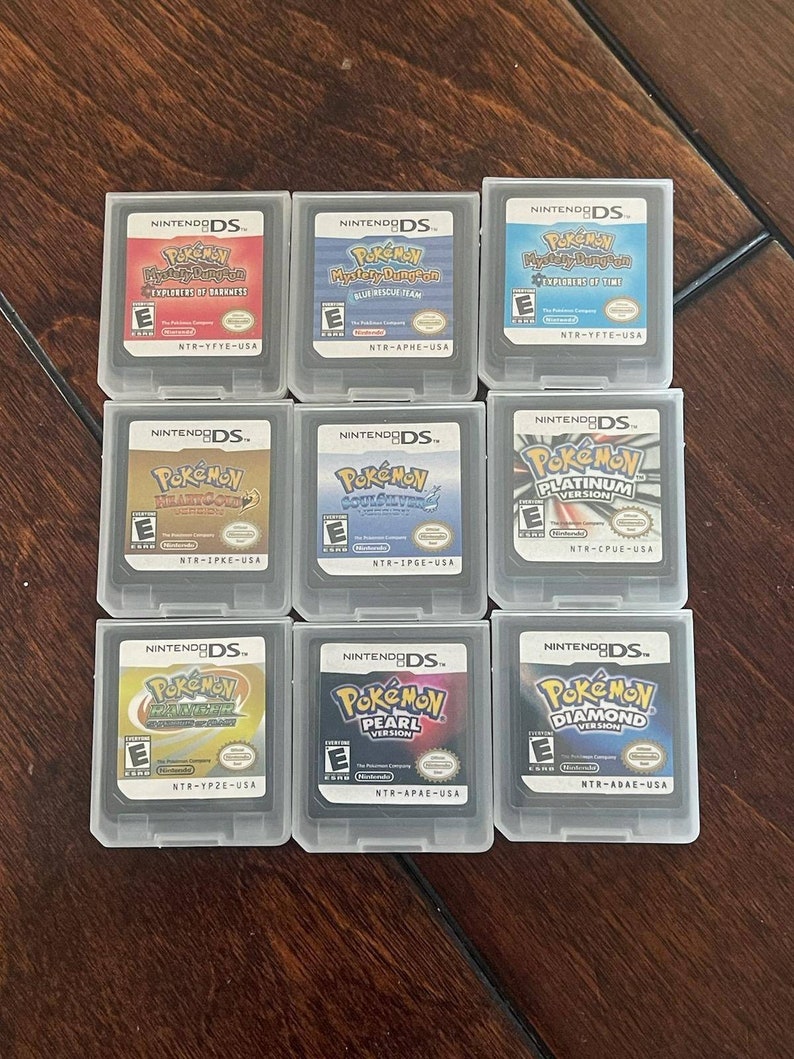 NDS Nintendo DS Games Cartridges Repro Etsy