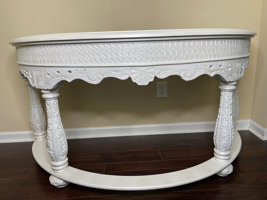 EXECUTIVE DEMILUNE DESK - Etsy