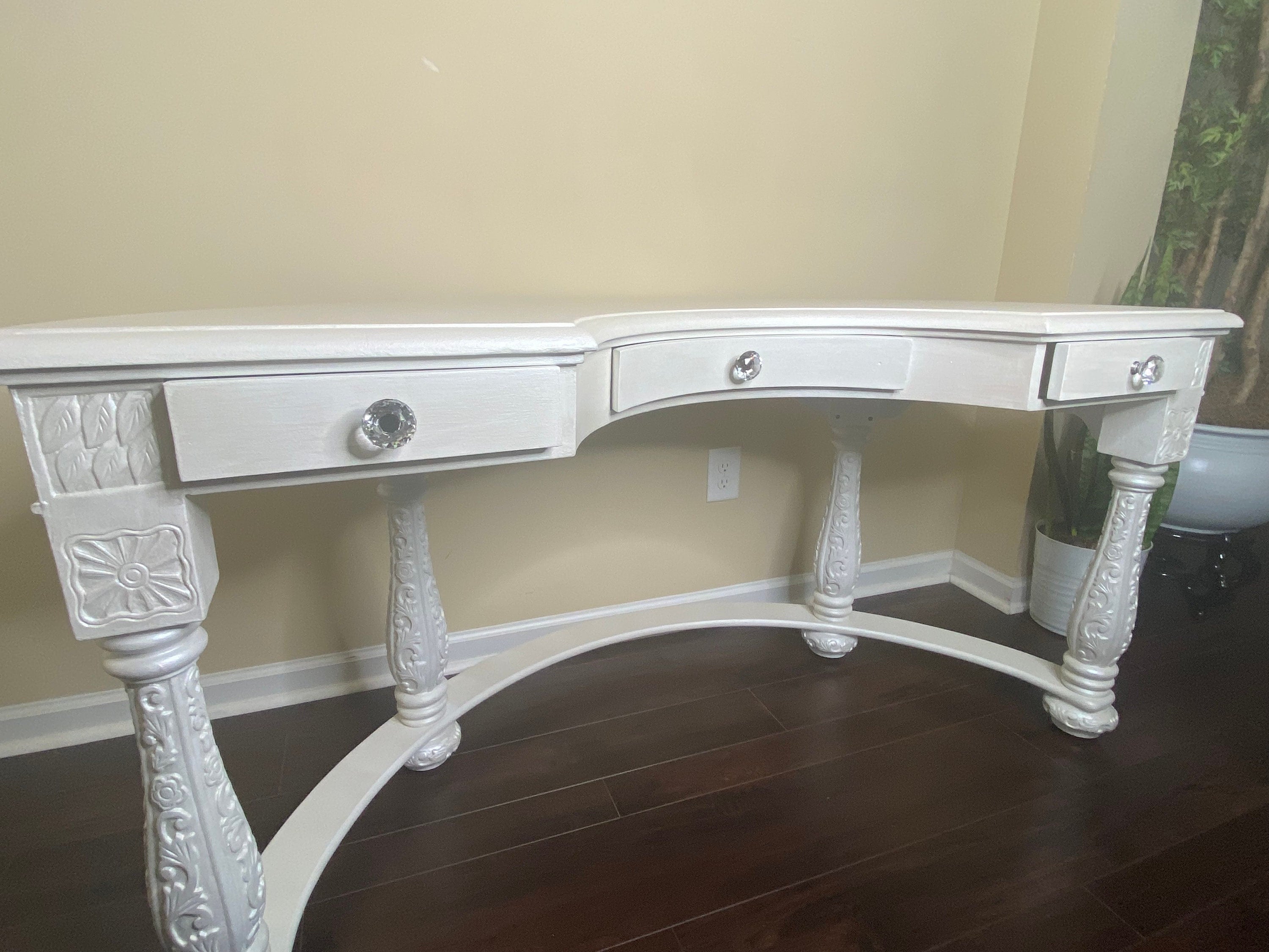 EXECUTIVE DEMILUNE DESK - Etsy