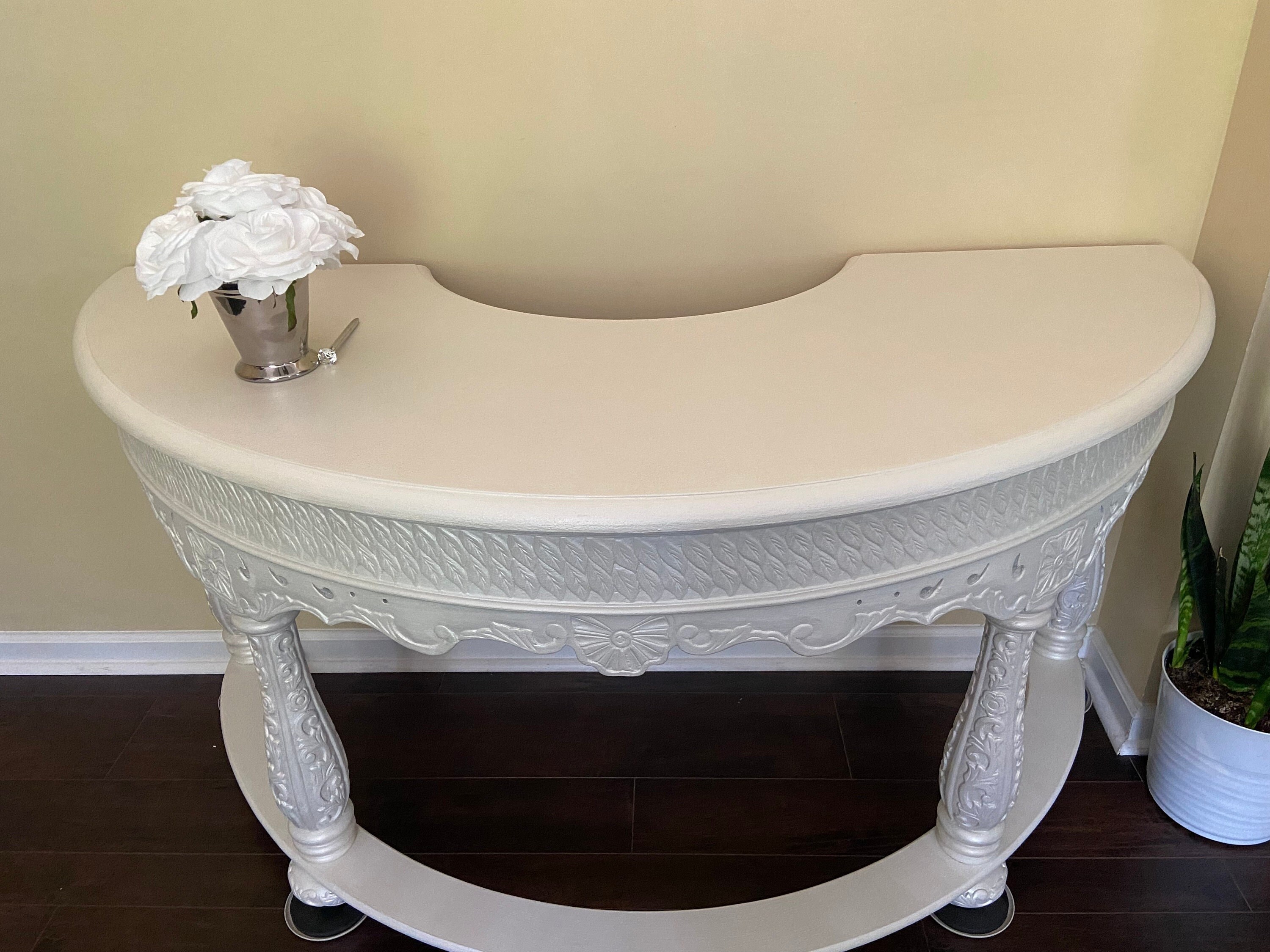 EXECUTIVE DEMILUNE DESK - Etsy