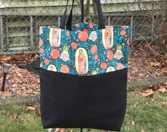 Our Lady of Guadalupe Tote Bag/Marian Apparition/Mexico
