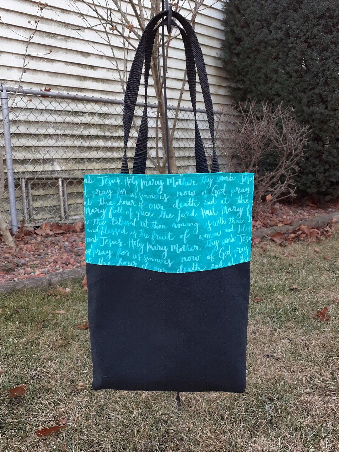 Blessings (Long) Valerie Collection - Clear tote bag