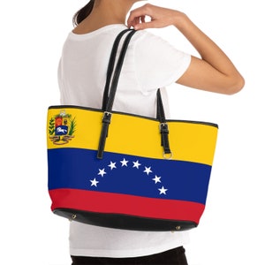 Bolsos de hombro con la bandera hispana All 21 Flags, bolso de hombro de piel sintética, cartera mexicana, bolso con la bandera de Puerto Rico, regalo para una amiga, bolso para mamá