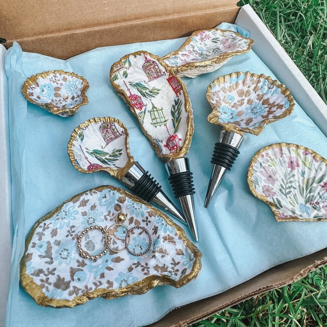 Shell Wine Stoppers - Etsy